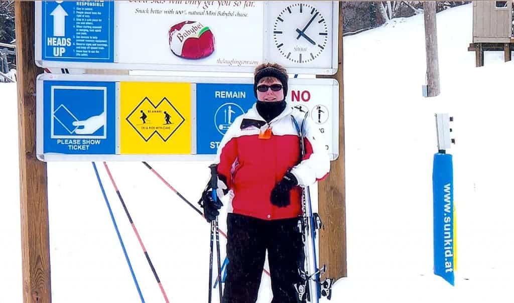 Post surgery skiing